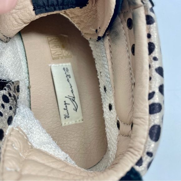 Vintage Havana revenge 8 Black Gold‎ leopard high top fashion sneakers GGDB - Picture 9 of 10